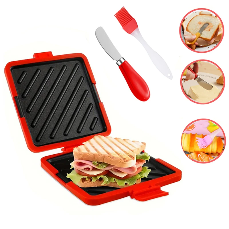 3pack Food Grade Sandwich Toas - Kitchen Baking Set recension och pris
