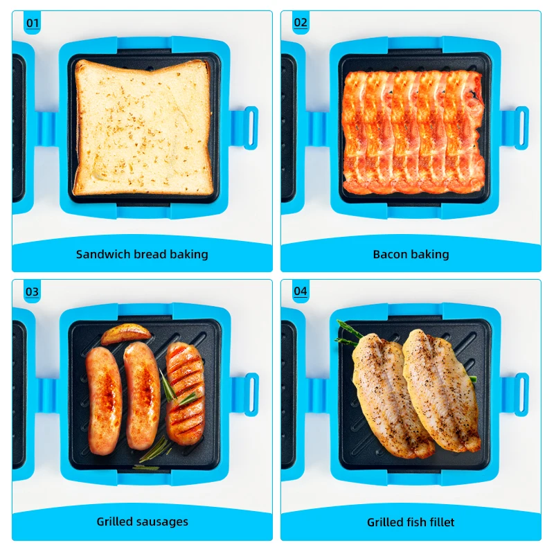 3pack Food Grade Sandwich Toas - Kitchen Baking Set recension och pris
