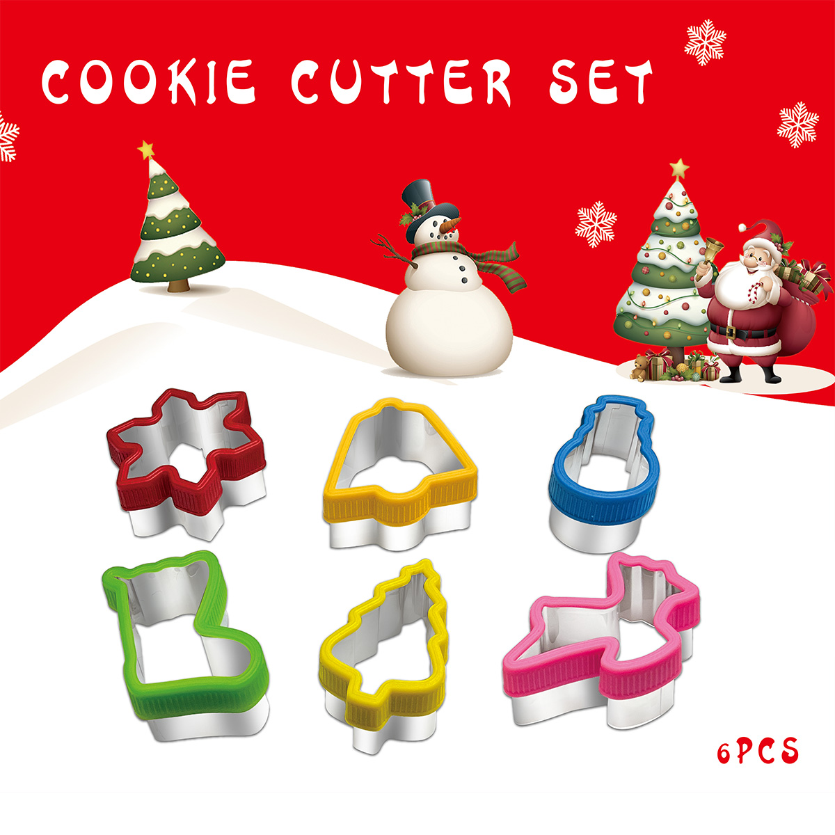 Christmas cookie cutting handg - Kitchen Baking Set recension och pris