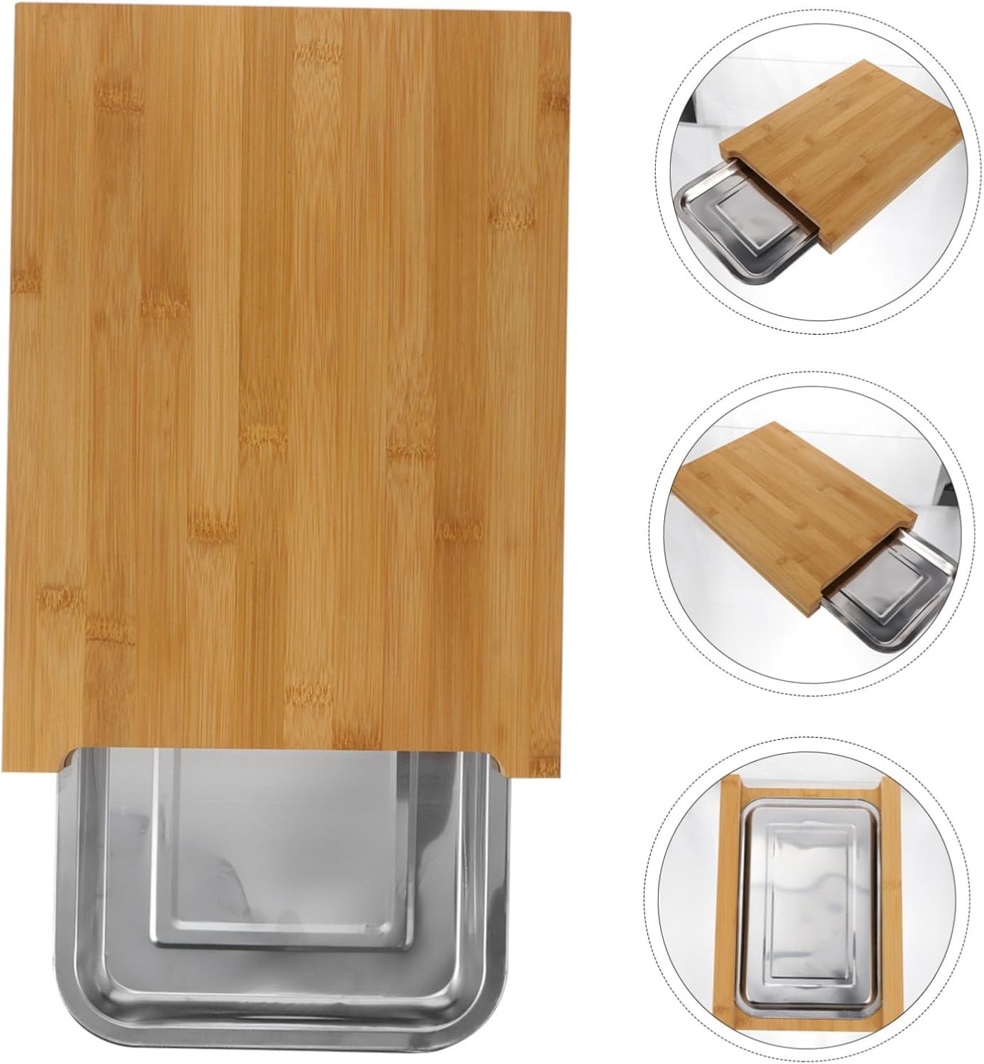 Bamboo Cutting Board Household - Kitchen Baking Drawer recension och pris