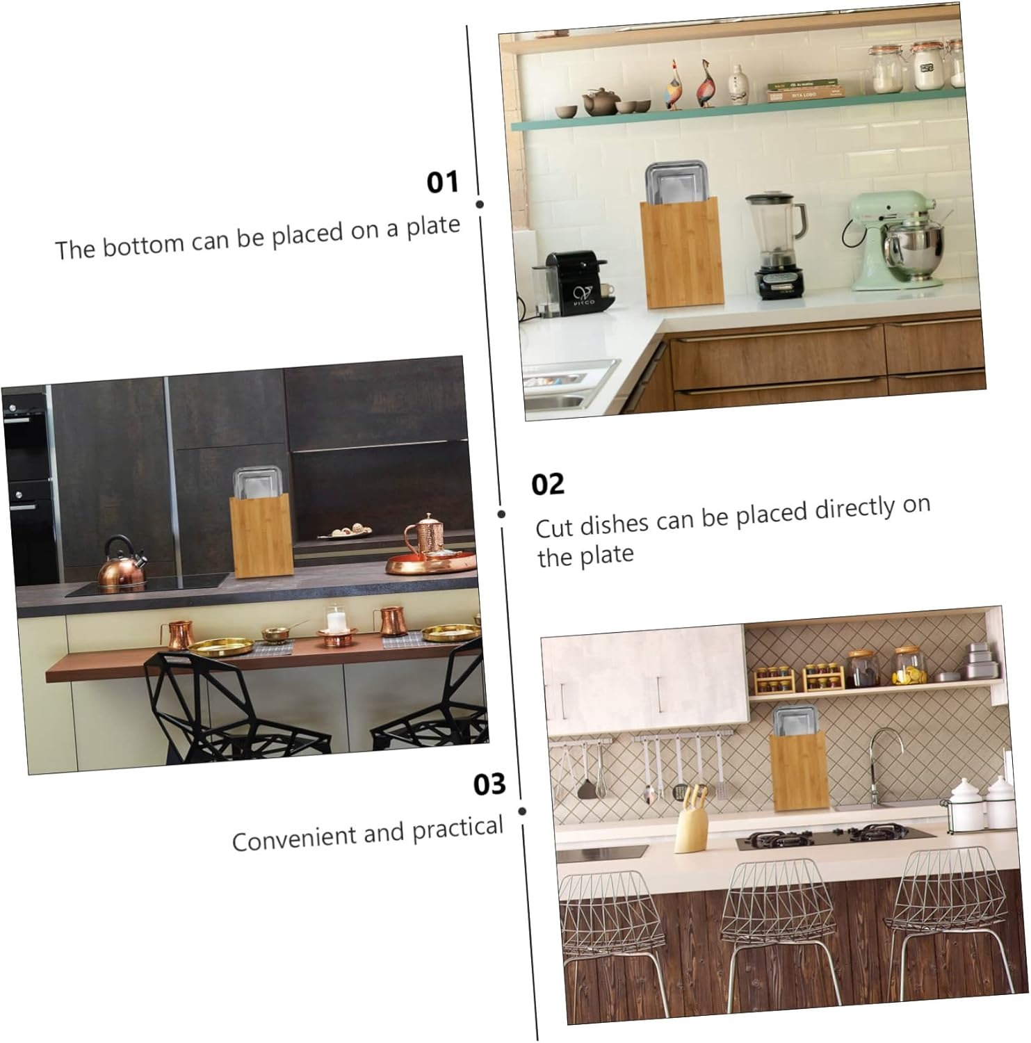 Bamboo Cutting Board Household - Kitchen Baking Drawer recension och pris