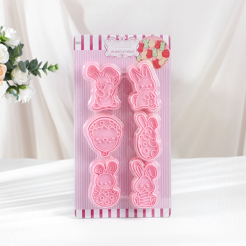 6pcs/Set Easter Bunny Cookie C - Kitchen Baking Set recension och pris