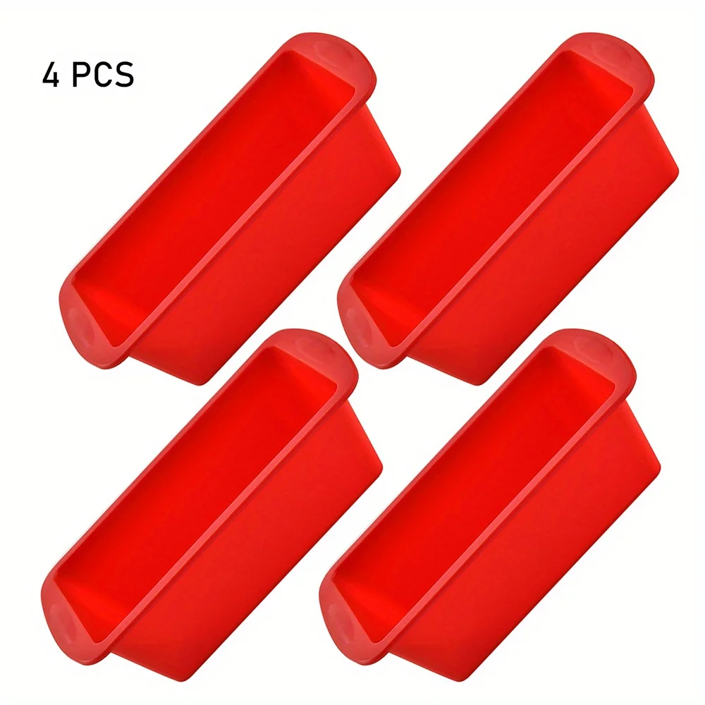 4Pcs Hot Sale Silicone Cake Mo - Kitchen Baking Pans For Sale recension och pris
