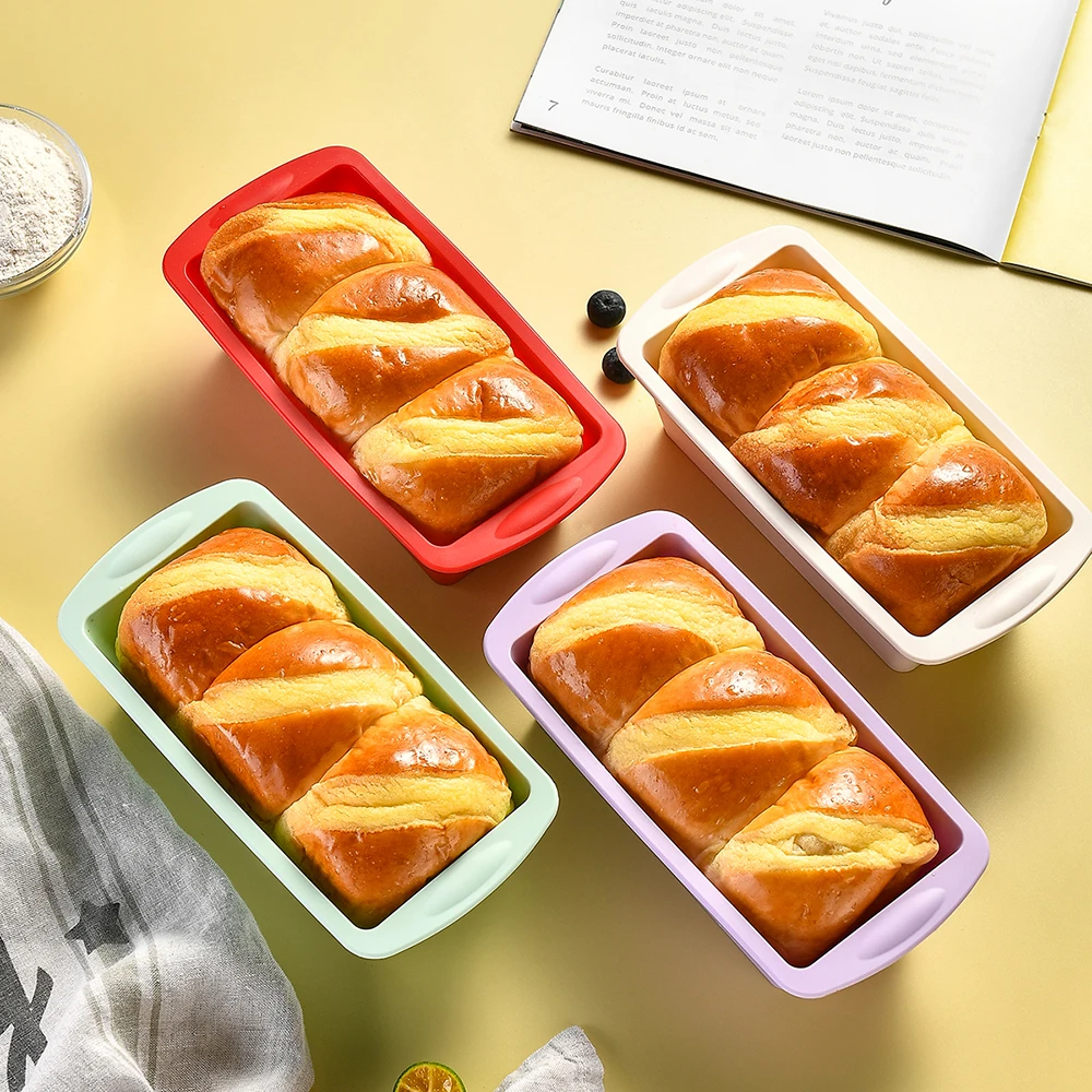 4Pcs Hot Sale Silicone Cake Mo - Kitchen Baking Pans For Sale recension och pris