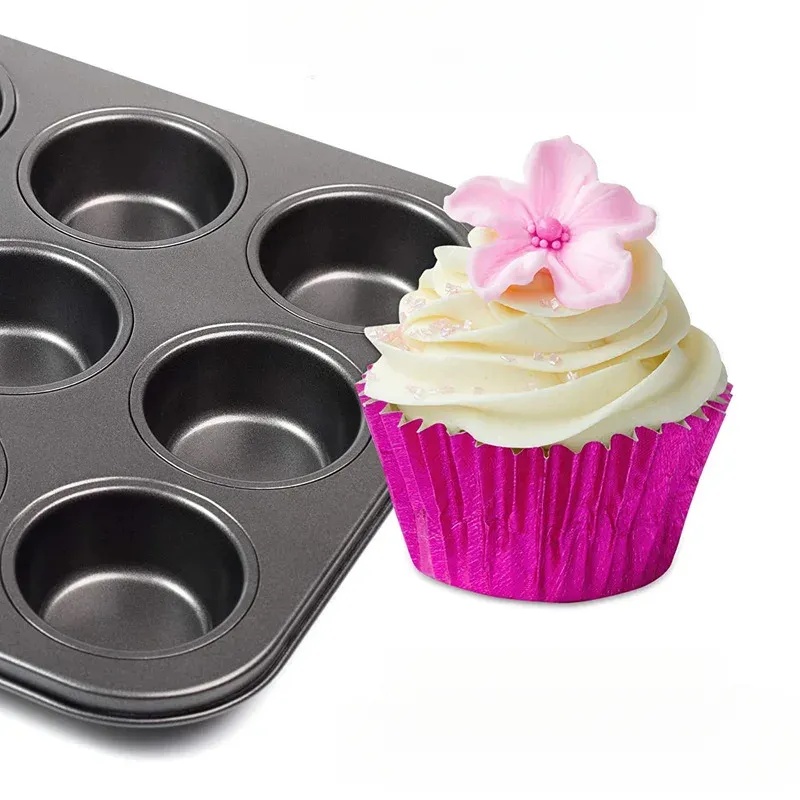 100 piece set of gold foil cup - Kitchen Baking Set recension och pris