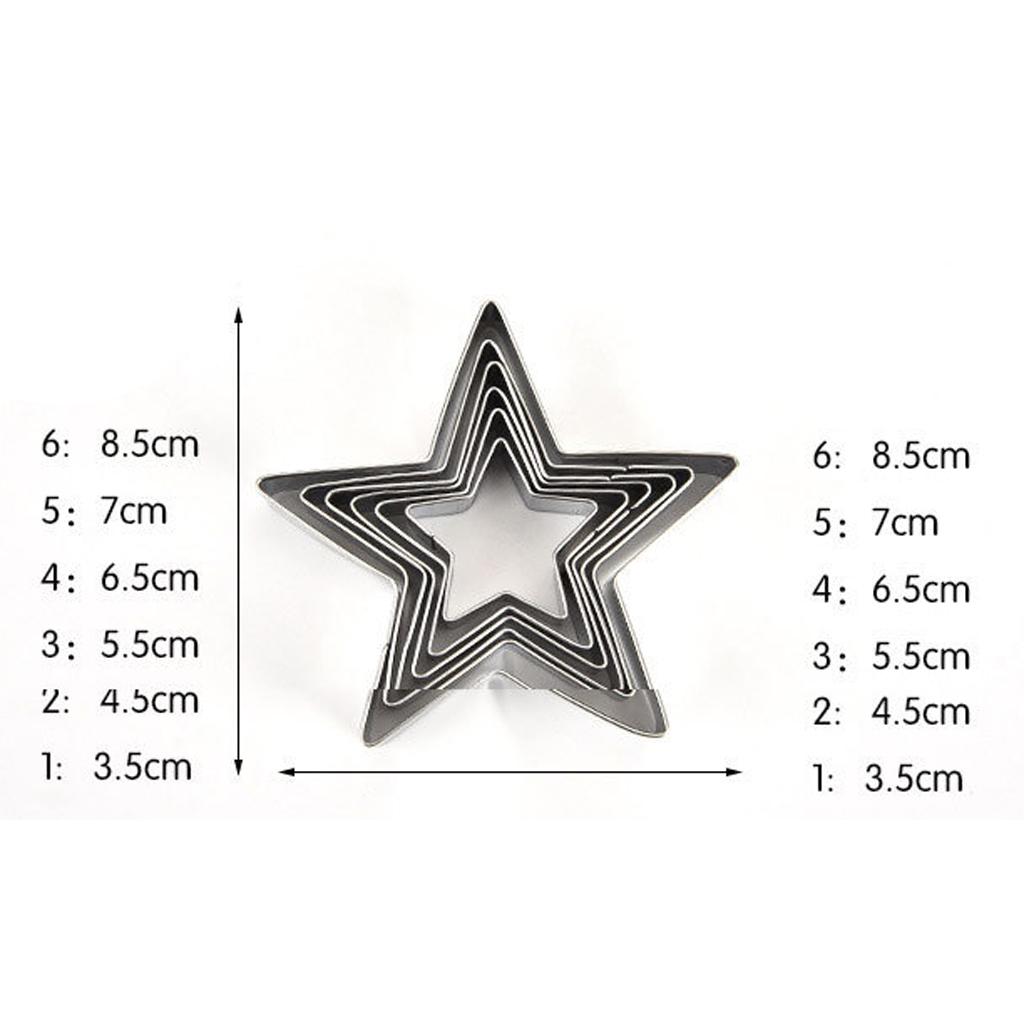 Stainless Steel Cookies Cutter - Kitchen Baking Set recension och pris