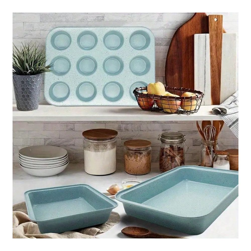 10 Piece Bakeware Set, NonStic - Kitchen Baking Set recension och pris