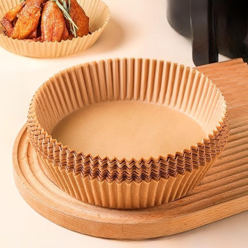 50/100PCS Air Fryer Paper Plat - Kitchen Baking Set recension och pris